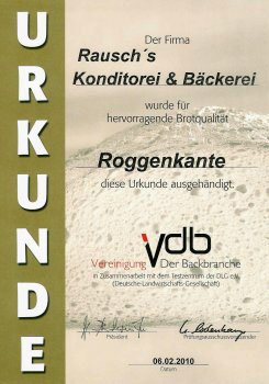 2010 - VDB-Urkunde - Roggenkante