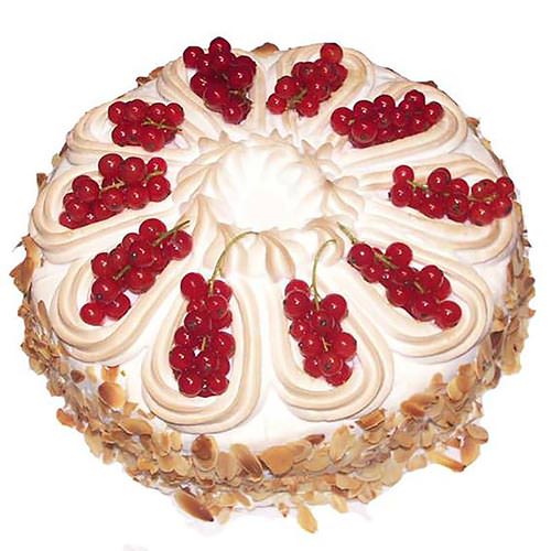 Torten & Kuchen, Fruchtige Torten, Johannisbeer-Baisertorte
